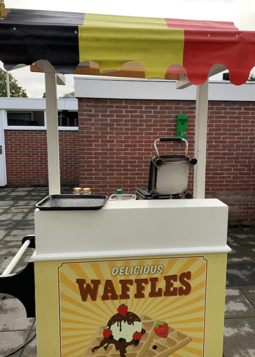 Wafelkraam huren in regio Oss